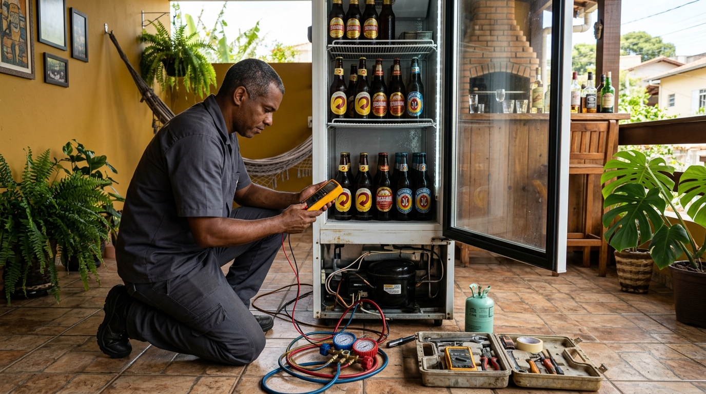 Conserto de Cervejeira em Porto Alegre-RS