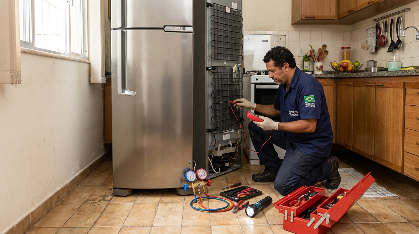 Manutenção na refrigeração em Porto Alegre-RS